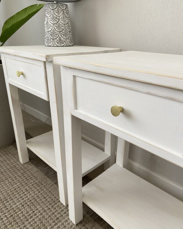 Veladores blancos 65cm