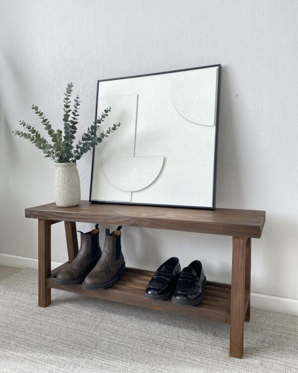 Banqueta roble bosque