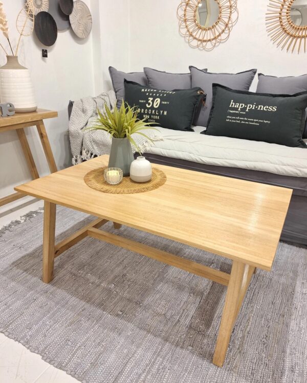 Mesa natural 100x60 cm